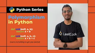Python Tutorial for Beginners Polymorphism in python Compile and run time Polymorphism