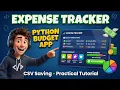 Build a Personal Expense Tracker Budget App in Python - Intermediate Tutorial