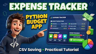 Build a Personal Expense Tracker Budget App in Python - Intermediate Tutorial
