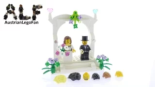 Lego Seasonal 40165 Minifigure Wedding Favour Set - Lego Speed Build Review