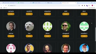 Fetch GitHub User Profiles using API React js Project Search Display User Cards UI