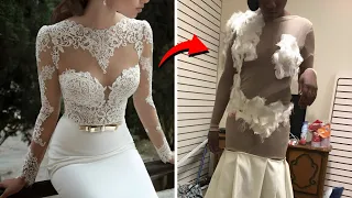 She Ordered Her Wedding Grown From TEMU!