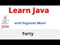 40 Learn Java with Dagmawi-Abate Inheritance and Polymorphism with Employee superclass Amharic