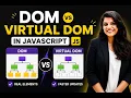 What is React React DOM vs Virtual DOM Explained IN DEPTH