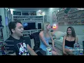 stpeach slaps alinity while miz reads the bible