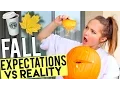 EXPECTATIONS VS REALITY FALL Kenzie Elizabeth