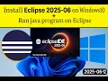 How to Install Eclipse IDE 2025 with Java JDK 20 on Windows Complete Setup Tutorial
