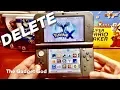 How to Delete Restart Pokemon X Y Sun Moon Alpha Sapphire Omega Ruby