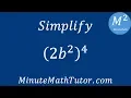 Simplify 2b 2 4