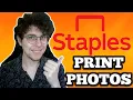 How To Print Photos At Staples