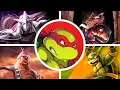 TMNT: Turtles in Time Re-Shelled - All Bosses + Ending