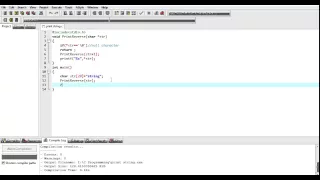 C Program to reverse string using recursion