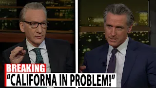 Bill Maher EXPOSES Gavin Newsom How RUINED California On Live TV