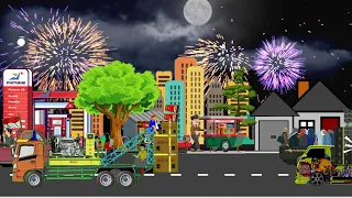 Download story wa animasi takbiran keliling 2022 MP3
