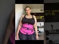 Sculptshe Latex Double Belts Sport Corset Waist Trainer
