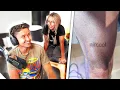 She Tattooed My Name On Her Leg