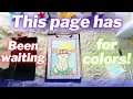 I m coloring a free printable page using Ohuhu Honolulu 48 markers Colzzy 128 and others