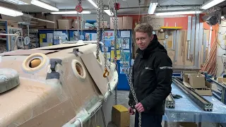 16 Feb 2024 Extending the swim ladder telescopically