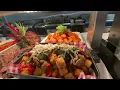 Buffet Food Set-up in Mining Camp