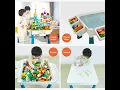 Multi-Functional Building Blocks Table For Kids