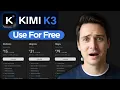 How to Use Kimi K3 Completely FREE Best AI Coding Setup Claude Code Alternative 2026 Full Guide