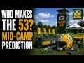 Packers 53-Man Roster Projection Steelers Takeaways Bold Prediction