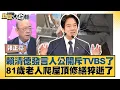 Download Lagu 賴清德發言人公開斥TVBS了 81歲老人爬屋頂修繕猝逝了【#新聞大白話】20250714-10｜#郭正亮 #聶建中 #嚴震生