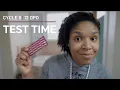 LIVE PREGNANCY TEST 12DPO CYCLE 9 TTC BABY AFTER MISCARRIAGE