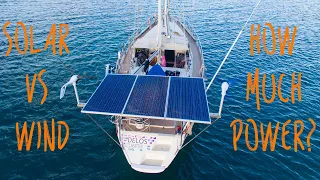 SOLAR Vs. WIND – How much power can you make? ELECTRICAL BOAT TECH (2 of 7) – Sailing Vessel Delos