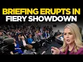 Lagu White House Briefing LIVE | Chaos at WH Briefing: Leavitt ERUPTS Over Explosive Question! | US News