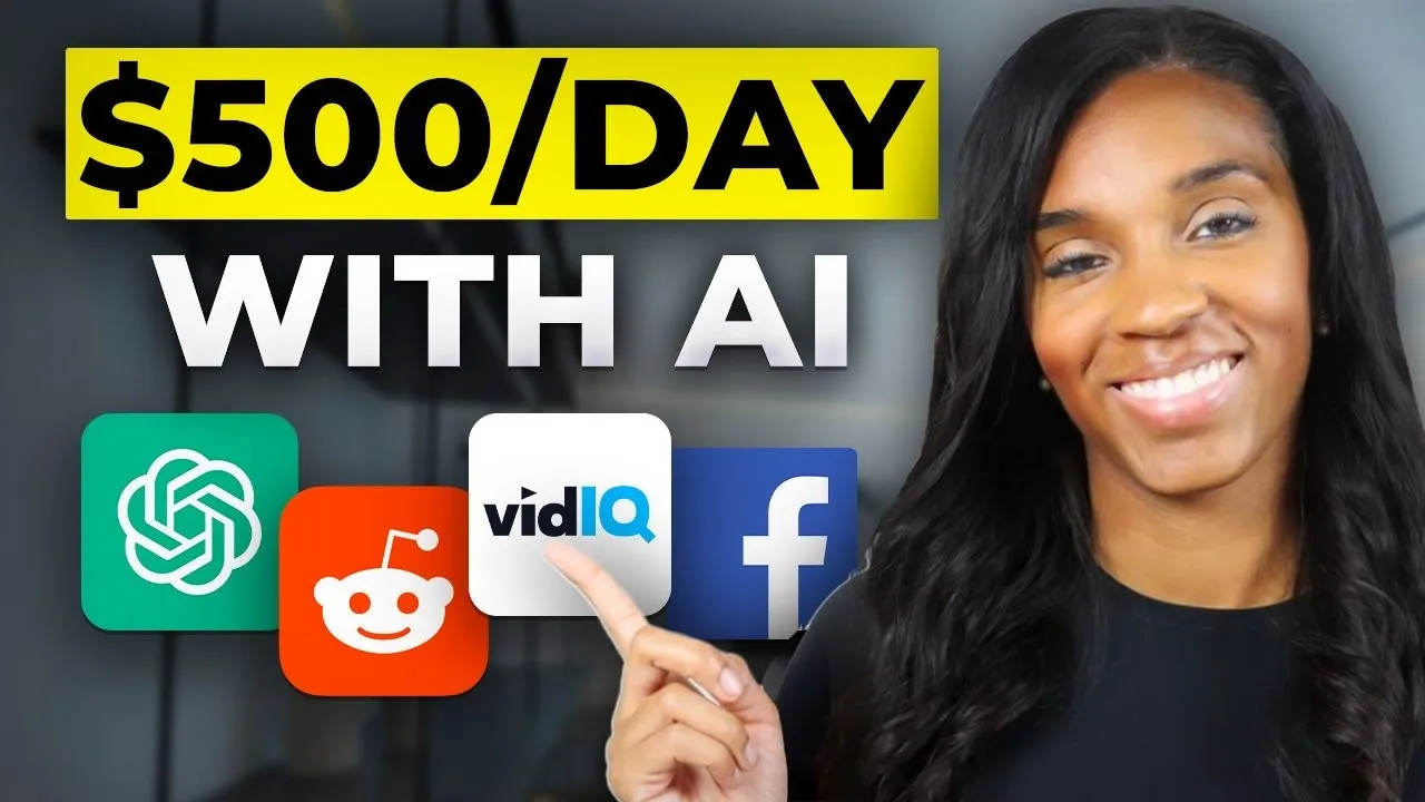 12 Ways AI Can Help You Make Money Online Today YouTube video preview