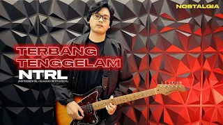 ntrl terbang tenggelam instrumental cover part guitar lengkap karaoke lirik hq audio