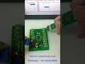 PTA8C04 4ch PT100 RS485 acquisition module testing