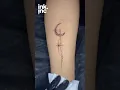 Lagu Fine Line Lunar Tattoo – Perfect for Moon Lovers! #shorts