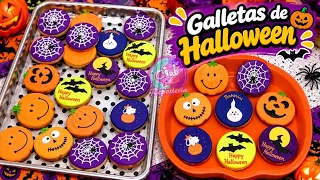 Galletas para Halloween Decoradas con Royal Icing - El Arte de Jugar con Ideas Sencillas