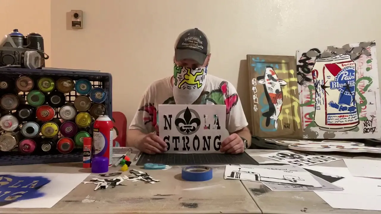 Stencil Making with Jeremy Novy