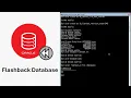 Restore Points and Flashback Database Oracle DBA Tutorial