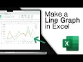 How to Make a Line Graph in Excel X Y Axis