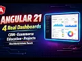 Angular 21 Admin Dashboard CRM Ecommerce Education Projects Demo