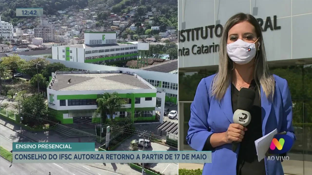 Ensino presencial: conselho do IFSC autoriza retorno a partir de 17 de maio
