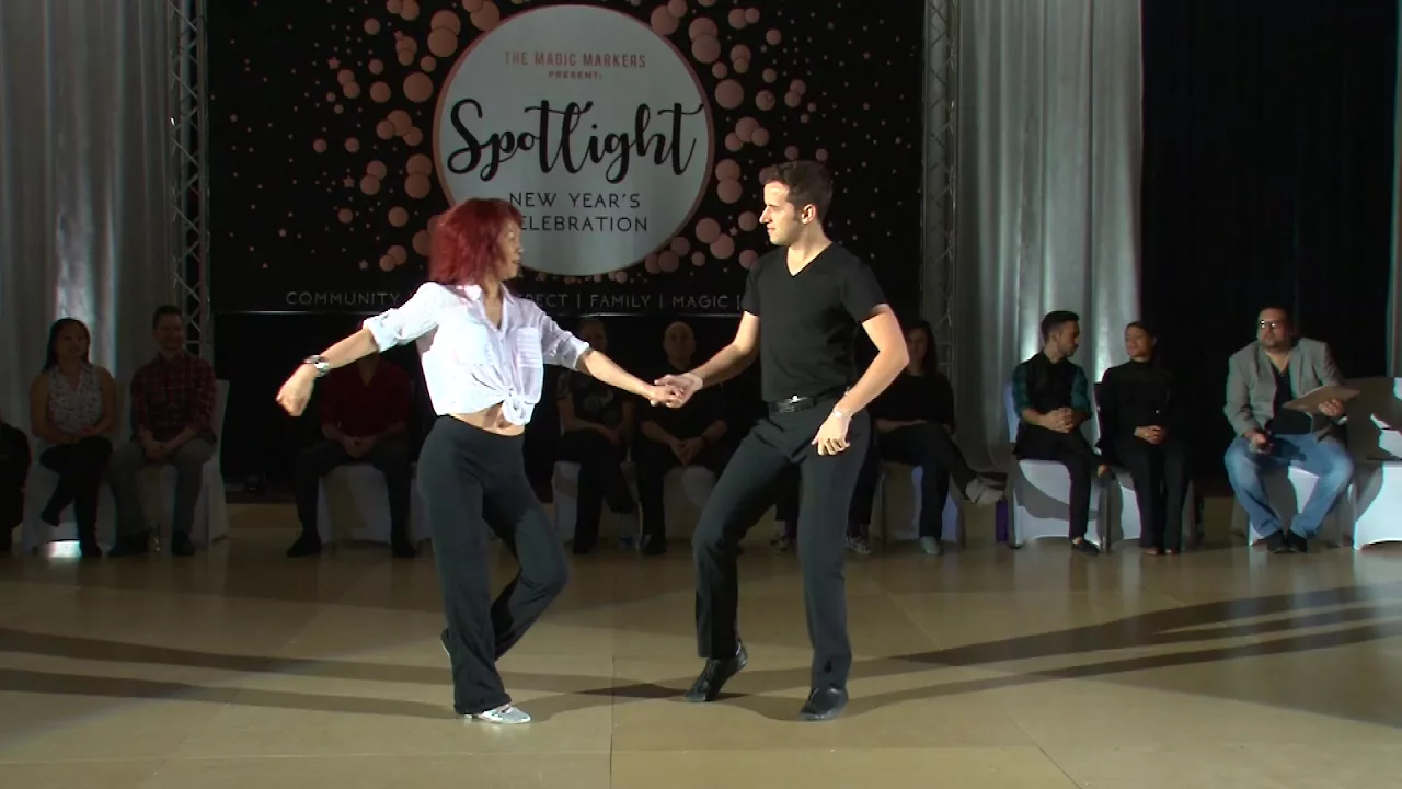 Spotlight New Years 2017 2018 Advanced Jack & Jill Todd Coulthard & Adela Su