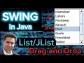 How to Use List in Java Using Drag and Drop in NetBeans - OOP Made Simple Complete Tutorial