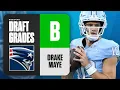 2024 NFL Draft Grades Patriots select Drake Maye No 3 Overall CBS Sports