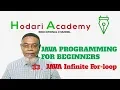 Java Programming for Beginners - 33 Java Infinite for loop