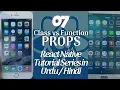 Part 07 React Native Tutorial Series for Beginners in Class Props vs Function Props