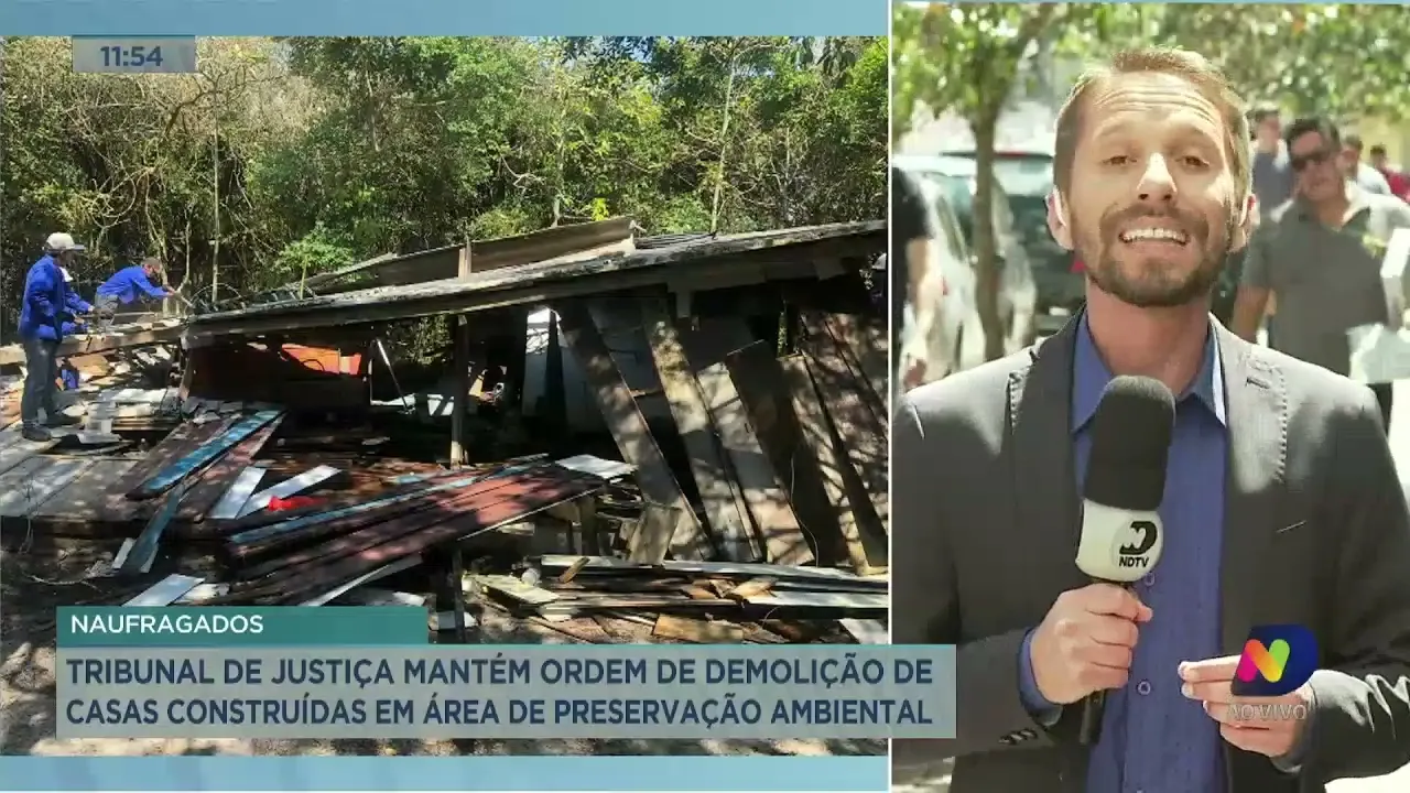 Justiça nega recurso e ordena demolição de casa em área de preservação na praia de Naufragados