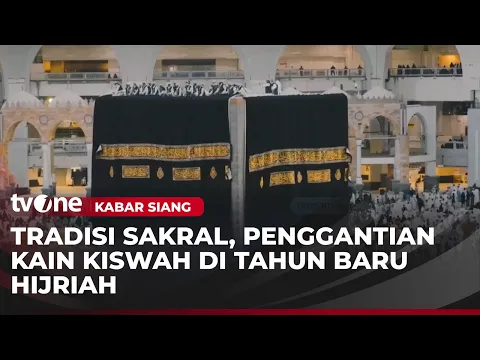 Jadi Tradisi Setiap Awal Tahun Baru Hijriah, Kain Kiswah Resmi Diganti