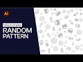 How to Make Random Abstract Pattern Adobe Illustrator