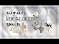 aesthetic realistic room decor bloxburg decal codes vases sculptures books candles ROBLOX