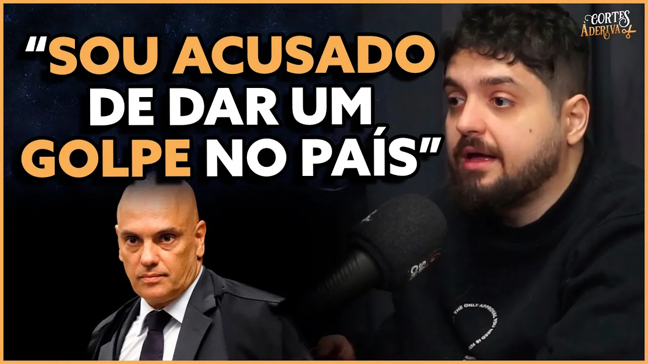 MONARK SOBRE SUA INTIMAÇÃO DO STF | À Deriva Podcast